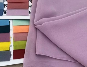 Premium Plain Chiffon Maxi Hijab Scarf Shawl Head Wrap - Picture 1 of 12
