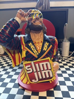Macho Man Randy Savage Slim Jim Display 2021 Serie Coleccionista Foto 1 de 4