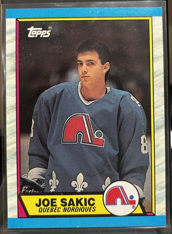 1989-90 Topps - Joe Sakic #113 (RC) - Image 1 of 1