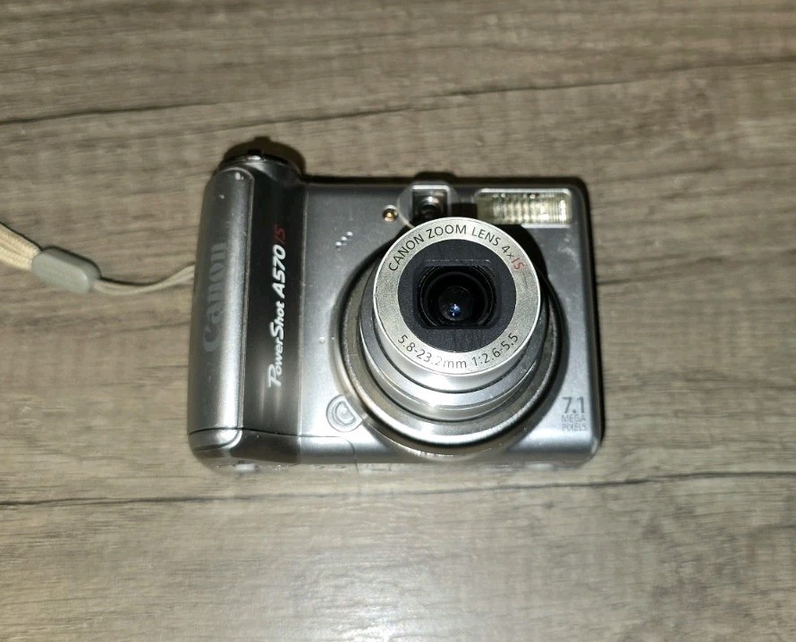 3-9.9x Canon PowerShot A570 IS Digital Cameras for sale | eBay 3-9.9x Canon PowerShot A570 IS Digital Cameras for sale | eBay