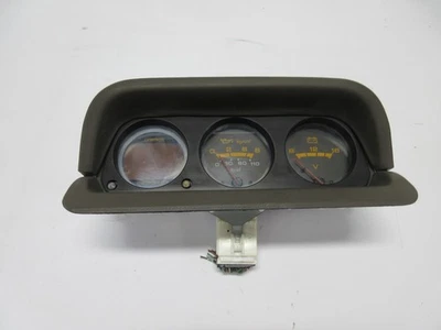 92-95 Mitsubishi Montero Juego de manómetros de tablero central Brújula Presión de aceite Voltio 2761 Foto 1 de 4