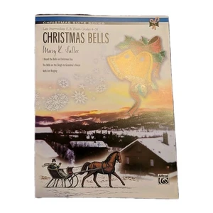 Christmas Bells Late Intermediate Piano Solo Christmas Suite Series +3 Songs - Picture 1 of 4