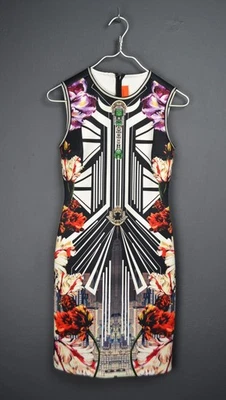 Vestido Clover Canyon Art Deco Multicolor Estampado Nueva York M Foto 1 de 4