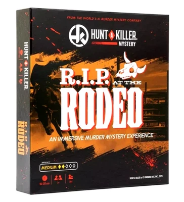 Hunt A Killer R.I.P at The Rodeo Board Game Murder Mystery Experience - NEW - Image 1 of 4