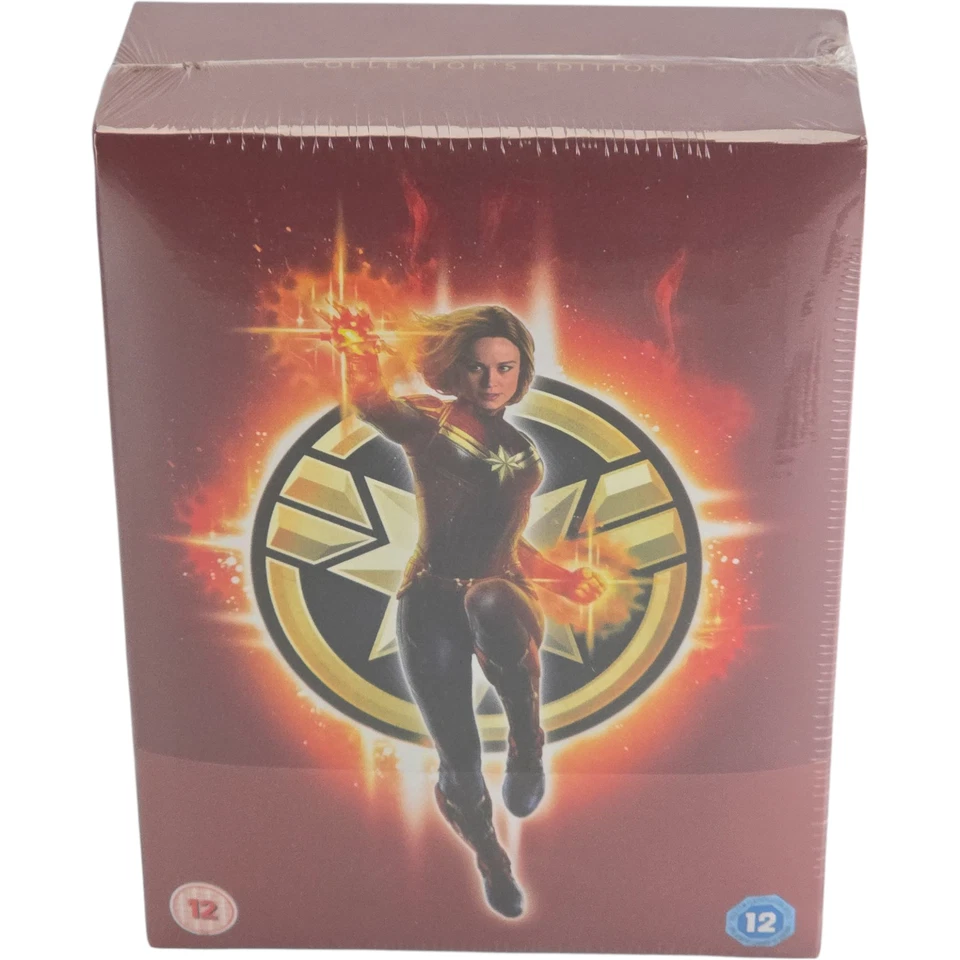 Captain Marvel 4k Collectors Edition Steelbook and