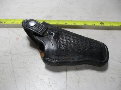 L63) Funda Thompson Basket Weave Cuero Negro Modelo BTAA-36 S Dibujo Derecha Foto 1 de 4