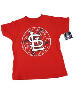 St. Louis Cardinals MLB Toddler Youth Red T Shirt Style 9K3T1MAS7 2T-4T NWT NEW - Picture 1 of 21