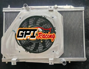 Radiator +Shroud +Fans for 2014-2018 Ford Fiesta ST ST180 B3 L4 1.6L TURBO GTDI - Picture 1 of 8