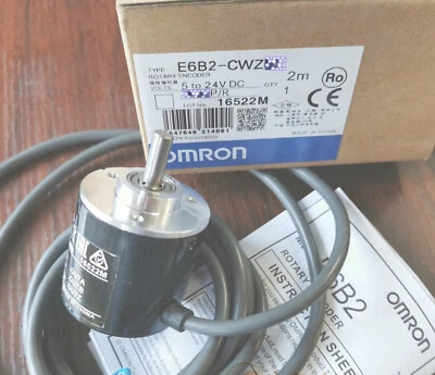 OMRON 1PC 5000P Incremental Rotary Encoder 5000p/r 12~24V DC E6B2-CWZ5B PNP New - Image 1 of 4