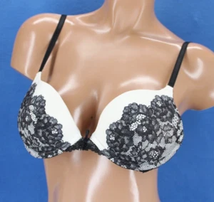 Victoria Secret Dream Angels Underwire Padded Push Up Bra Size 32C #E5290 - Picture 1 of 6