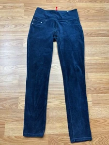 Spanx Corduroy Blue Leggings Size Small S - Picture 1 of 8