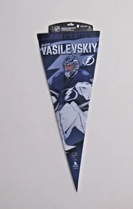 TAMPA BAY LINGHTNING 88 ANDREI VASILEVSKIY ROLL AND GO 12' X 30" PLAYER PENNANT - Picture 1 of 1