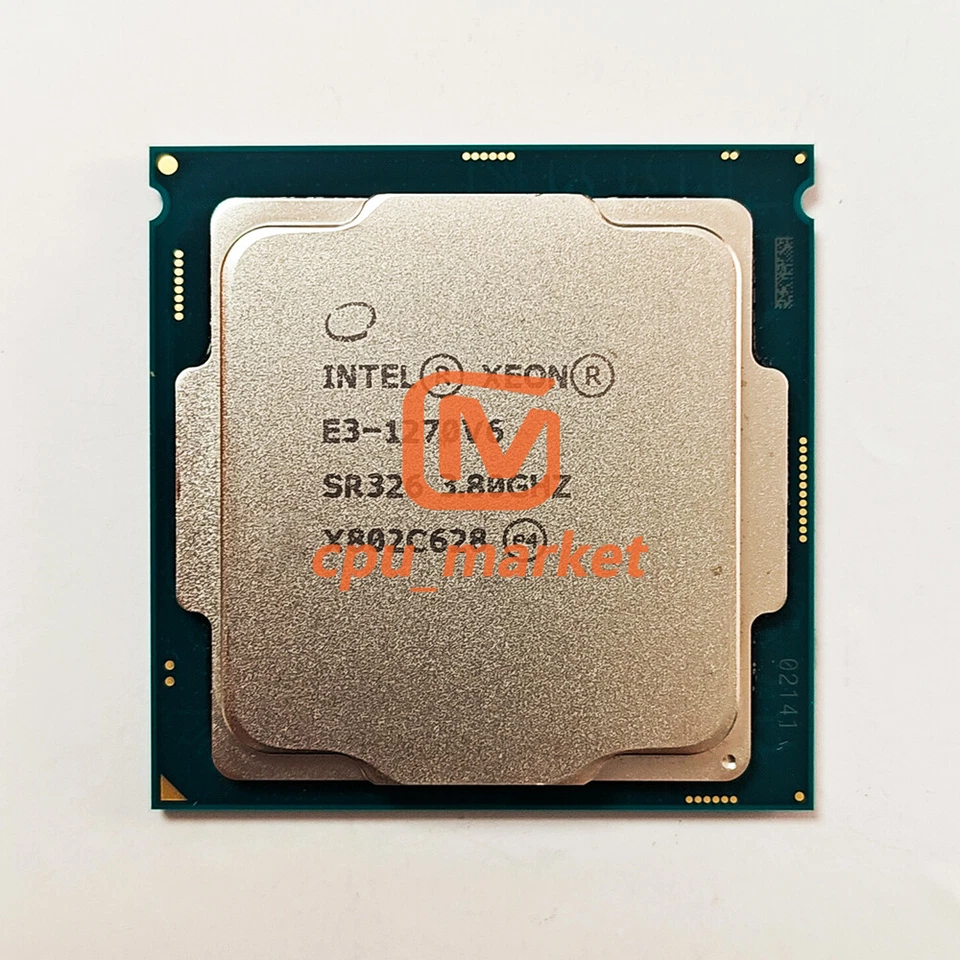 Intel Xeon E3-1270 v6 SR326 3.8GHz 4 Cores 8 Threads 72W LGA1151 CPU Processor - Image 1 of 2