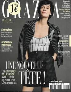 GRAZIA (POCKET) n°283 06/03/2015 Clotilde Hesme/ Coiffures/ Alexandre Mcqueen - Bild 1 von 7