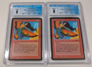 MTG 2x Bird Maiden Light and Dark Versions CGC 8 NM/Mint 1993 Arabian Nights - Picture 1 of 10