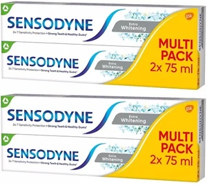 Sensodyne Extra Whitening Toothpaste (2.5 Oz., 4 Pk.) - Picture 1 of 8