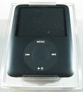 Apple iPod nano 3ra generación 8 GB MB261LL/A COMO ESTÁ negro bueno para repuestos - Imagen 1 de 6
