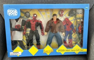 Toy Biz Kool Toyz Hero Geschenkset Spider-Man Peter Parker 10" Figurenset selten 2001 - Bild 1 von 14