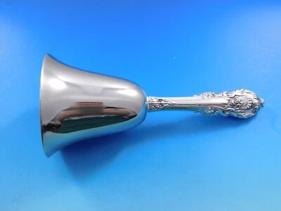 Campana de cena de plata esterlina Sir Christopher por Wallace HH WS 7" hecha a medida Foto 1 de 4