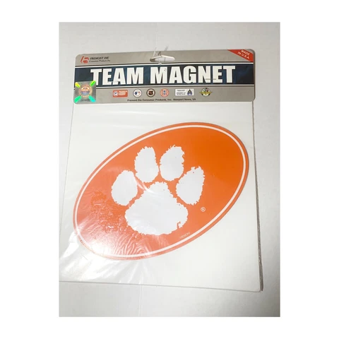Clemson Tigers University College Team Magnet Made in USA Auto Home Office Cover