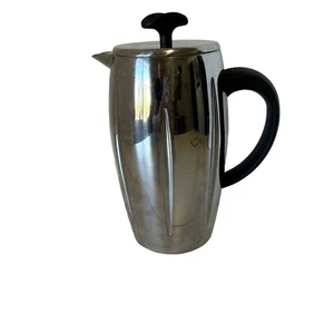 Starbucks 2003 French Press Barista Stainless Steel Thermal Coffee Pot 32oz - Picture 1 of 9