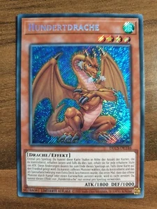 Yu-Gi-Oh! DLCS-DE146 Hundertdragon Secret Raro, Casi Nuevo, DE - Imagen 1 de 1