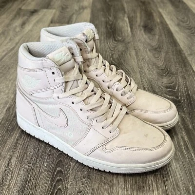 Nike Air Jordan 1 masculino retrô alto OG goiaba gelo rosa tamanho 10.5 555088-801 2018 - Imagem 1 de 4