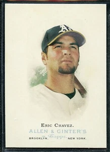 2006 Topps Allen & Ginter's - #92 - Eric Chavez - Oakland Athletics - Picture 1 of 1