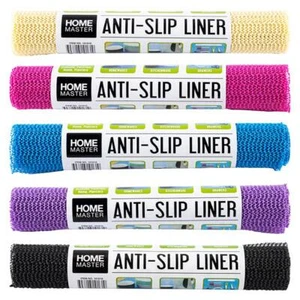 6x Anti Non Slip Mat Grip Roll Matting Cabinet Liner Kitchen Drawer Value Set - Picture 1 of 8