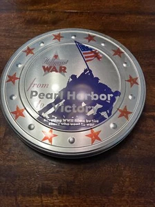 Hollywood Goes To War From Pearl Harbor To Victory 3 DVD 1 CD Tin Gift Set New - Picture 1 of 10