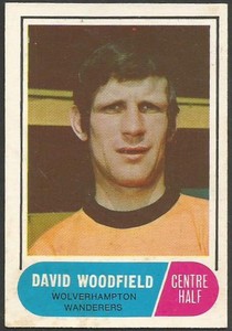 A &BC 1969 SERIES 1(1-64) FOOTBALLERS #117-WOLVES-DAVID WOODFIELD