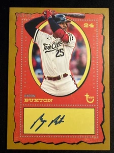 Colección Topps Brooklyn 2024 Byron Buxton DORADO automático/50 Minnesota Twins - Imagen 1 de 2