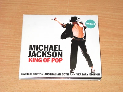 Michael Jackson 2 Cd - King Of Pop (Australian 50Th Anniversary Edition) In Mint - Image 1 of 3
