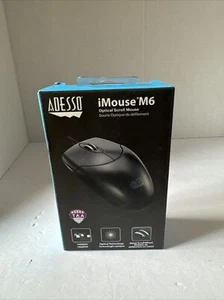 ADESSO IMOUSE M6 MOUSE A SCORRIMENTO OTTICO USB NERO ULNB-73 - Foto 1 di 6