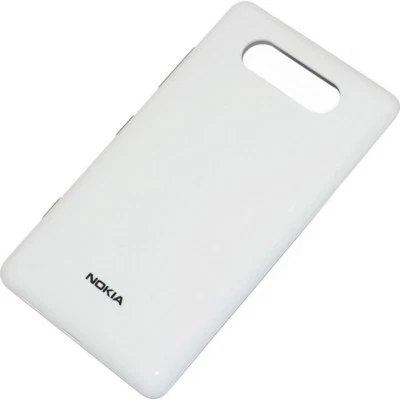 Nokia Cover Copri Batteria Originale Per Lumia 820 Bianco Coperchio Posteriore - Immagine 1 di 2