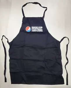 BRAND NEW "Pepsi Made for Football Watching" Tailgate Apron - Black - Picture 1 of 1