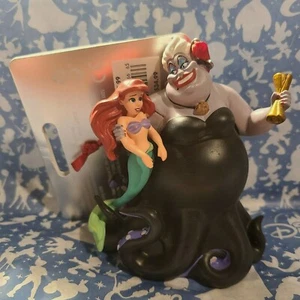 DISNEY STORE Ursula Ariel Singing Sketchbook Ornament 2020 Little Mermaid NWT - Picture 1 of 4
