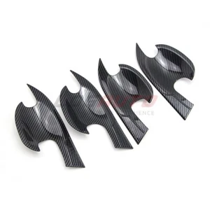 For Mazda 3 BP 2019-2022 Carbon Fiber Style Door Handle Bowl Cover 4PCs - Bild 1 von 6