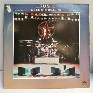 Rush - All The World's A Stage - Recorded Live - Mercury 2 Vinyl LP's - Picture 1 of 10