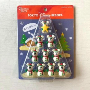 Tokyo Disney Mickey Mouse Building Figure Toy Snowman Christmas 2009 TDR TDL TDS - Picture 1 of 12