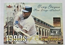 2001 Fleer Premium Decades of Excellence #43 of 50 Tony Gwynn NM-MT Padres