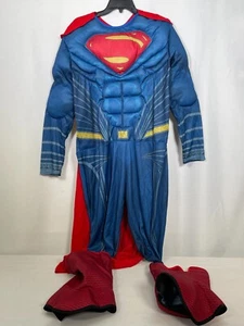 Superman Deluxe Superhero Costume Rubie's BvS Official DC Comics Adult XL - Picture 1 of 12