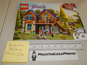 Lego Friends 41369 Mia's House Instruction Building Manual Only  - Picture 1 of 4