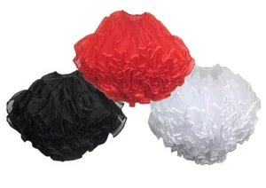Vintage Short Tutu Retro Rockabilly Layered Petticoat Crinoline Underskirt Swing - Picture 1 of 8