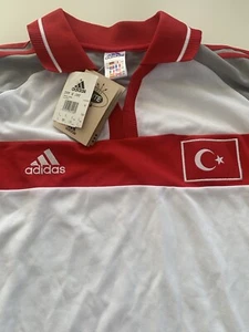 Adidas Vintage Türkei Türkiye Trikot WM 2002 Größe L NEU EM2000 - Bild 1 von 6