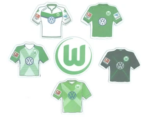 VfL Wolfsburg Trikot Magnet versch. Saisons Fussball Bundesliga AMBALLCOM - Picture 1 of 13