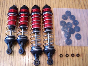 Arrma Mojave 6s 1/7 BLX Desert Truck vorne & hinten rot Aluminium Stoßdämpfer Feder EXB - Bild 1 von 2