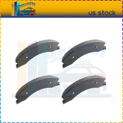 Front/Rear Ceramic Brake Pads Kit Fits Chevrolet Express 3500 4500 GMC Savana - Image 1 of 4