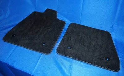 2022-2026 Maserati MC20 MCPura Front Floor Mat Carpet Set Sky Blue Stitch OEM - Image 1 of 4