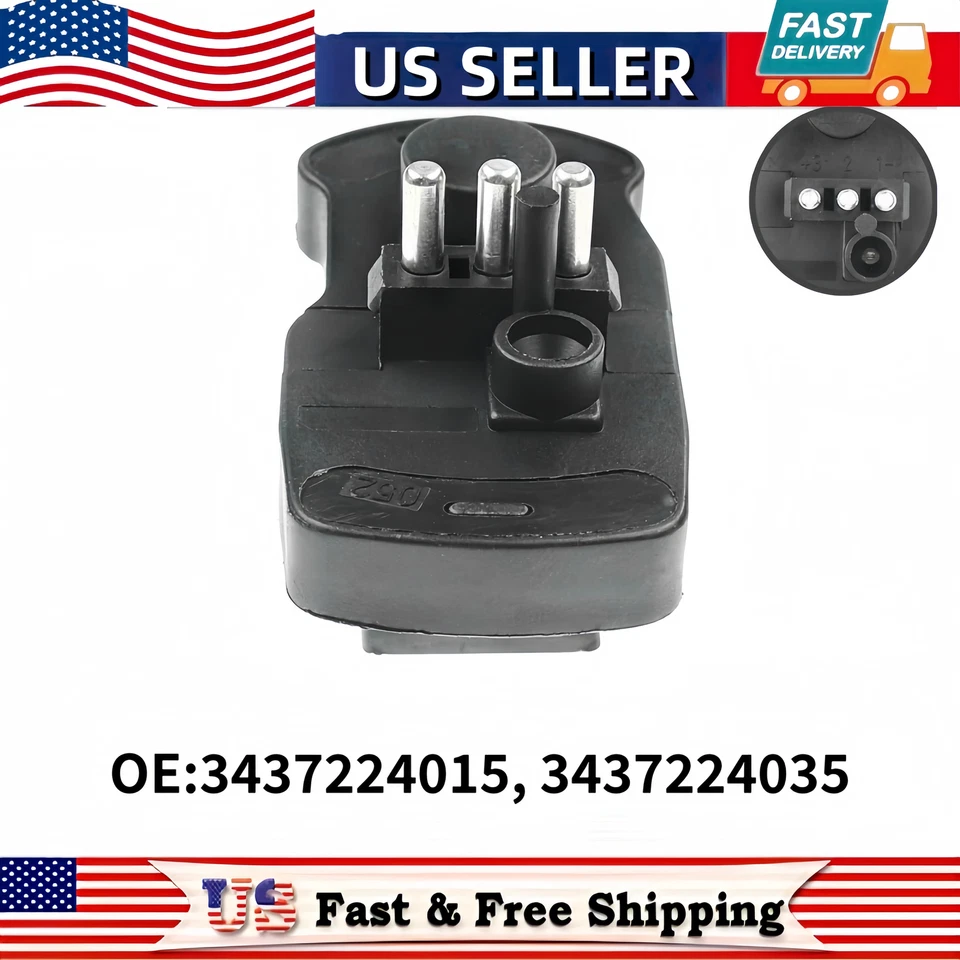 Sensor potenciómetro medidor de flujo de aire para Mercedes-Benz 190E 260E 300CE 300E 300SE Foto 1 de 4